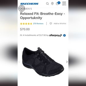 Skechers Women's 7.5 Relaxed Fit Memory Foam Slip Ons